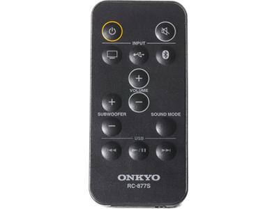 Onkyo LS-T10 3D Space Saving Home Theater Surround Sound Madison remote